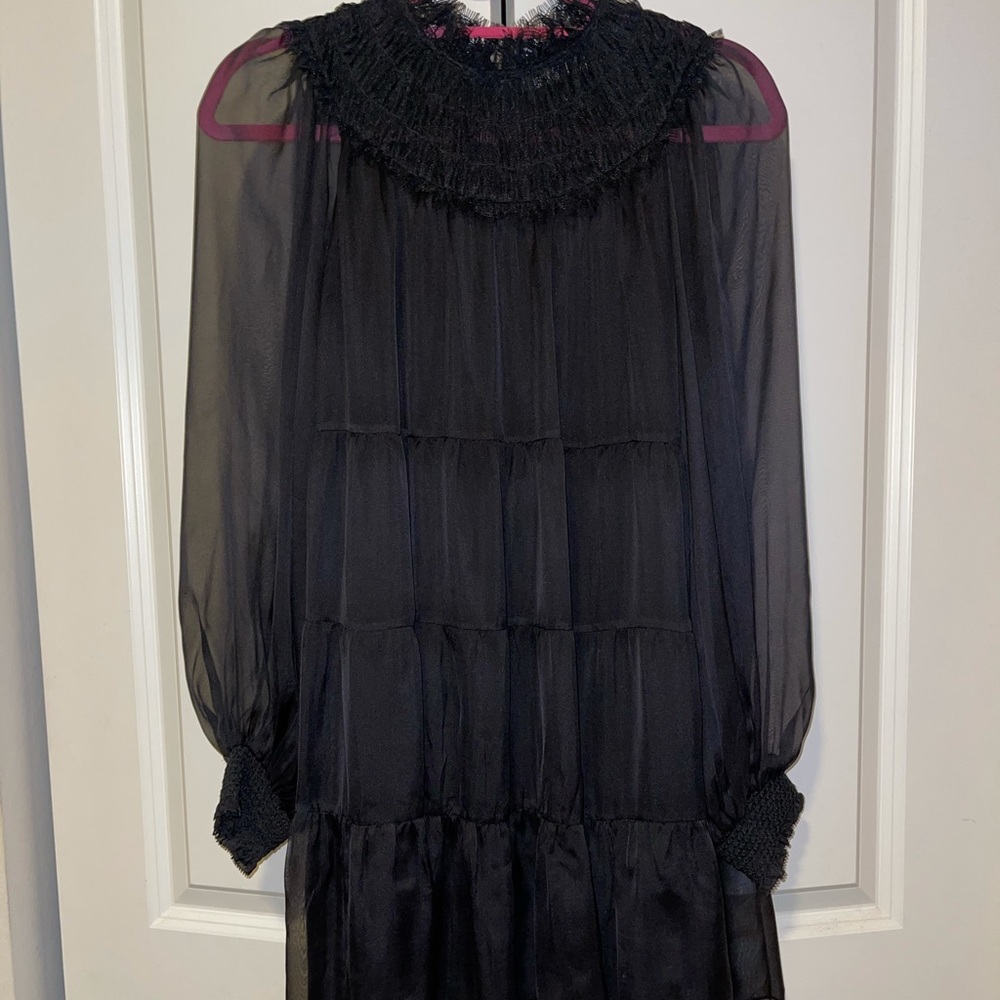 Alice and Olivia black dress